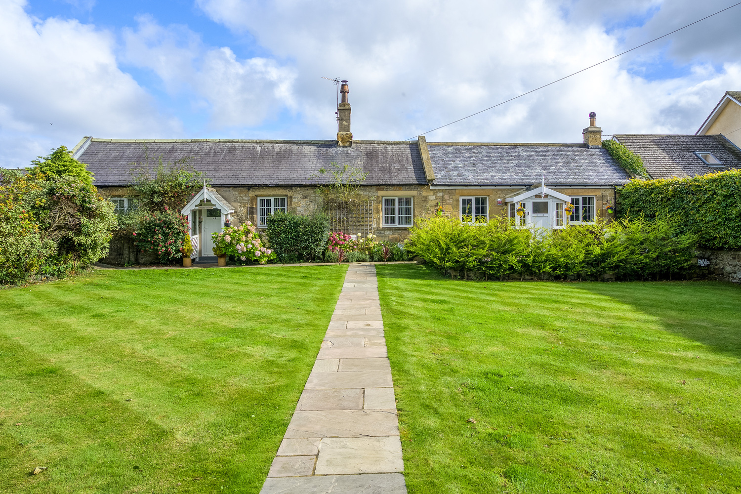 44 and 44a North End, Longhoughton, Alnwick, Northumberland